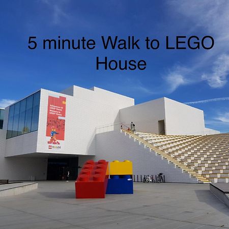 5 Minute Walk To Lego House - 50M2 Cozy Apartment- D Unit Billund Exteriör bild